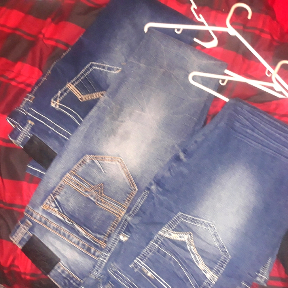 Mens Jean's can split up if needed 50 for all 3
